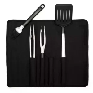 BBQ gereedschap set (4 delig met tas) kopen bij 24BBQ.NL
