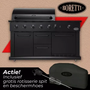 Boretti Luciano Nero Outdoor Kitchen kopen bij 24BBQ.NL