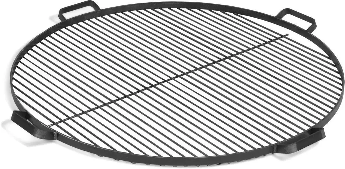Stalen grillrooster met 4 handgrepen ø70cm kopen bij 24BBQ.NL