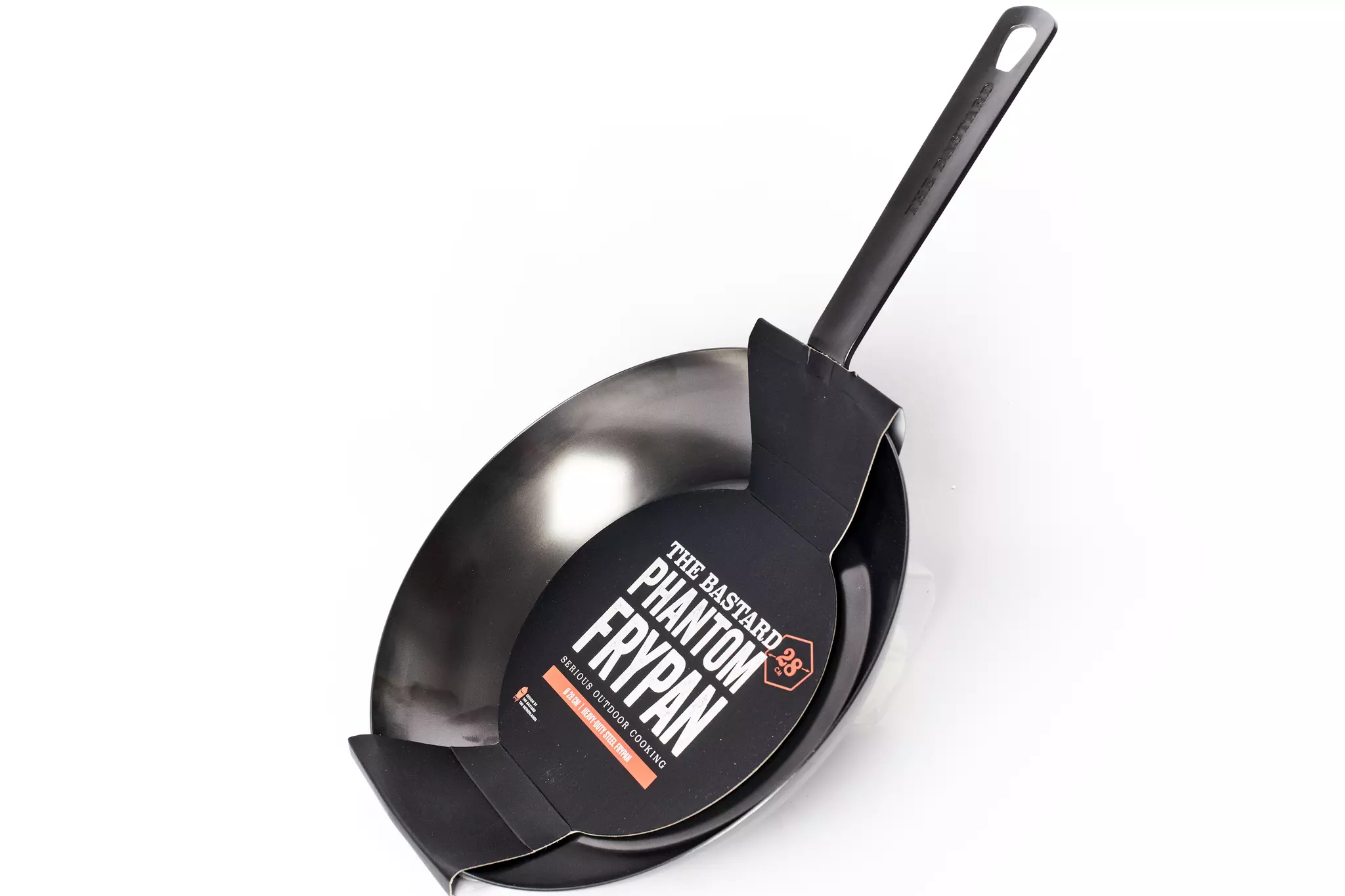 The Bastard Phantom Steel Pan Large 28 cm kopen bij 24BBQ.NL