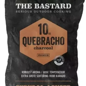 The Bastard houtskool white quebracho 10kg kopen bij 24BBQ.NL