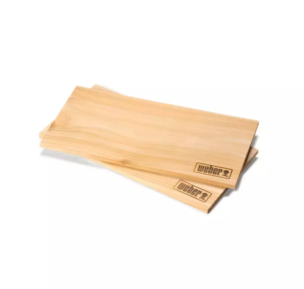 Weber Cederhouten rookplank - Groot kopen bij 24BBQ.NL