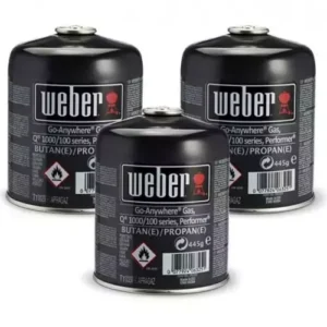 Weber Driepak gasbusjes kopen bij 24BBQ.NL