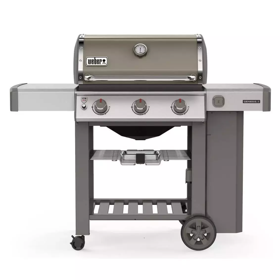 Weber Genesis II E-310 GBS - Smoke grey kopen bij 24BBQ.NL