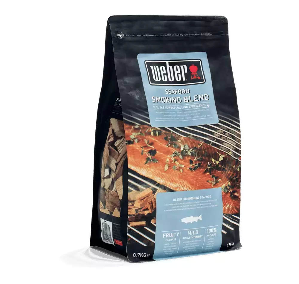 Weber Houtsnippers Seafood Wood chips blend kopen bij 24BBQ.NL