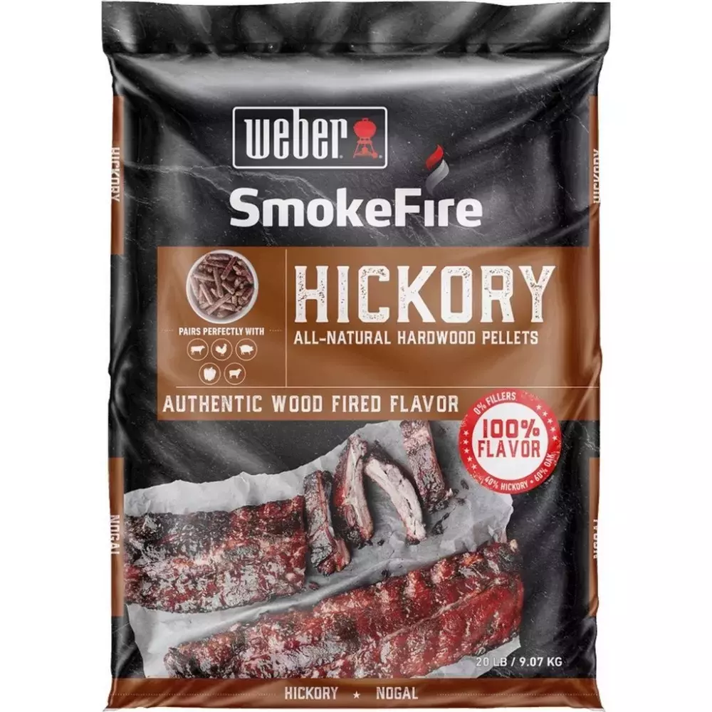 Weber Wood Pellets - Hickory