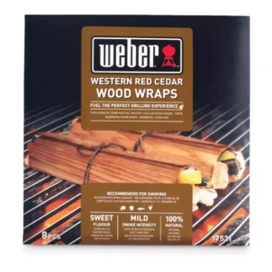 Weber Wood Wraps Western Red Cedar kopen bij 24BBQ.NL