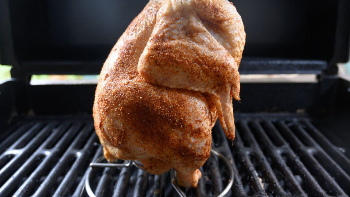 Barbecue gevogeltestomer gebruiken een stappenplan