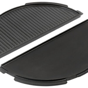 Big Green Egg Half Cast Iron Plancha Large goedkoop kopen bij 24BBQ.NL