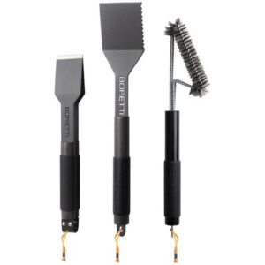Boretti BBQ 3-delige set (tang compact