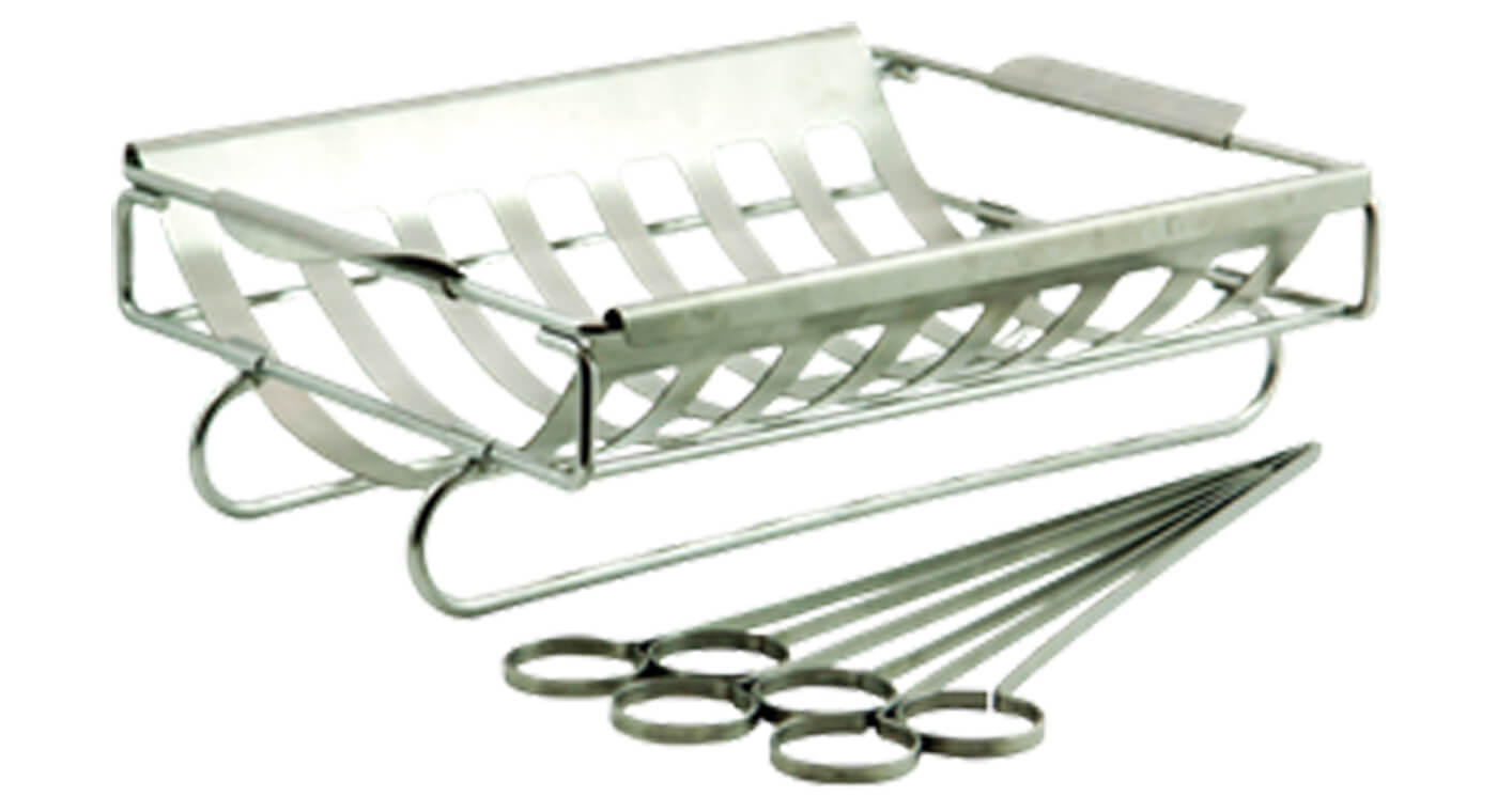 Grandhall Shish Kebab and BBQ Rack Set goedkoop kopen bij 24BBQ.NL