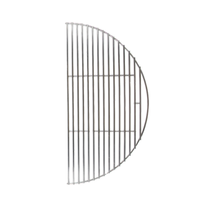 Moddern roestvrij stalen halve maan rooster goedkoop kopen bij 24BBQ.NL