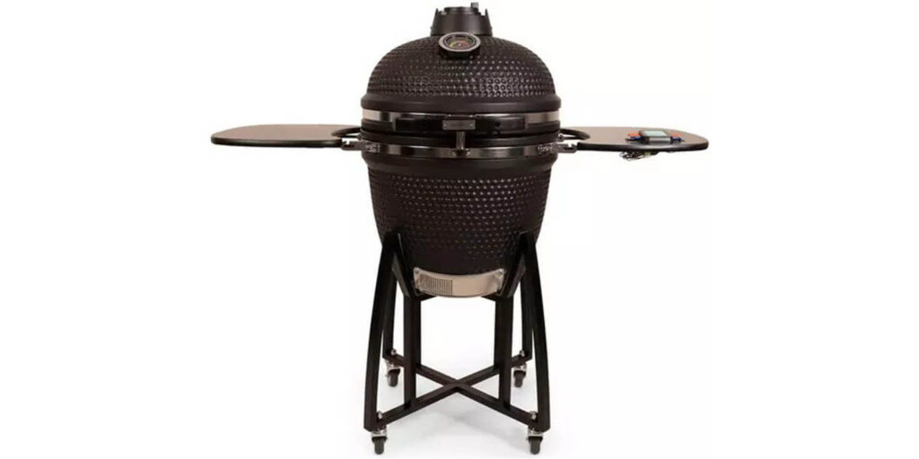 Patton Kamado Deluxe Grill Large 21 inch mat zwart (showmodel) goedkoop kopen bij 24BBQ.NL