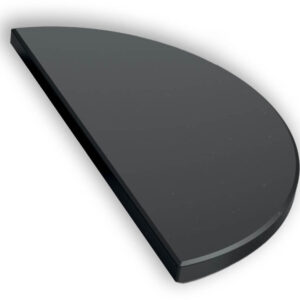 The Bastard Half Moon Stone Black Large goedkoop kopen bij 24BBQ.NL