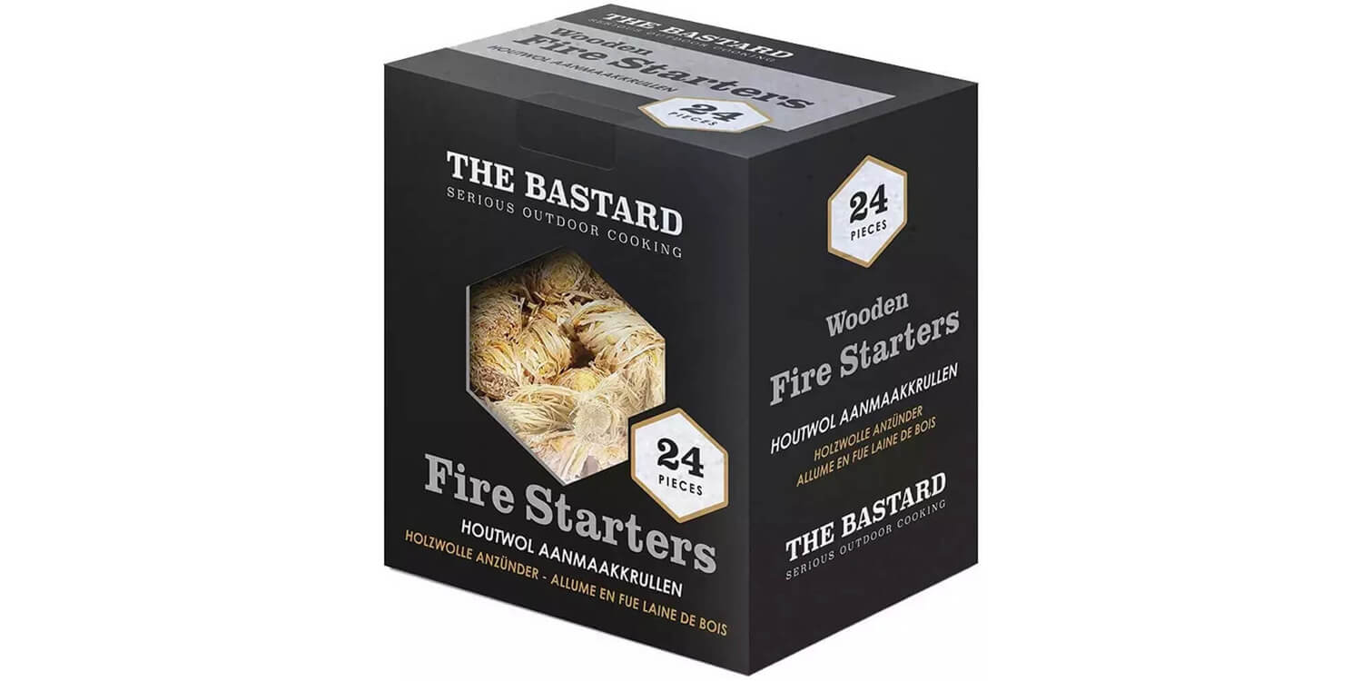 The Bastard Wooden Fire Starters 24st 350gr goedkoop kopen bij 24BBQ.NL