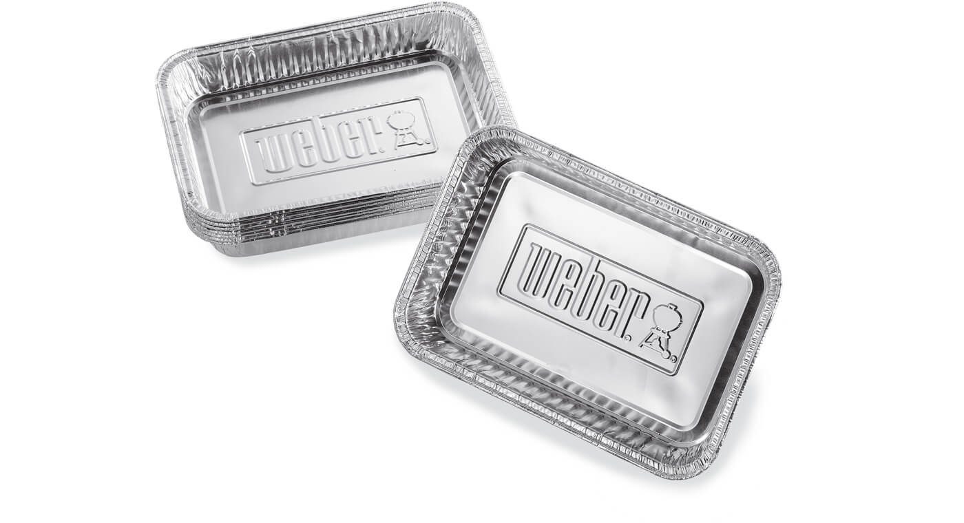 Weber Aluminium druipbakjes Klein