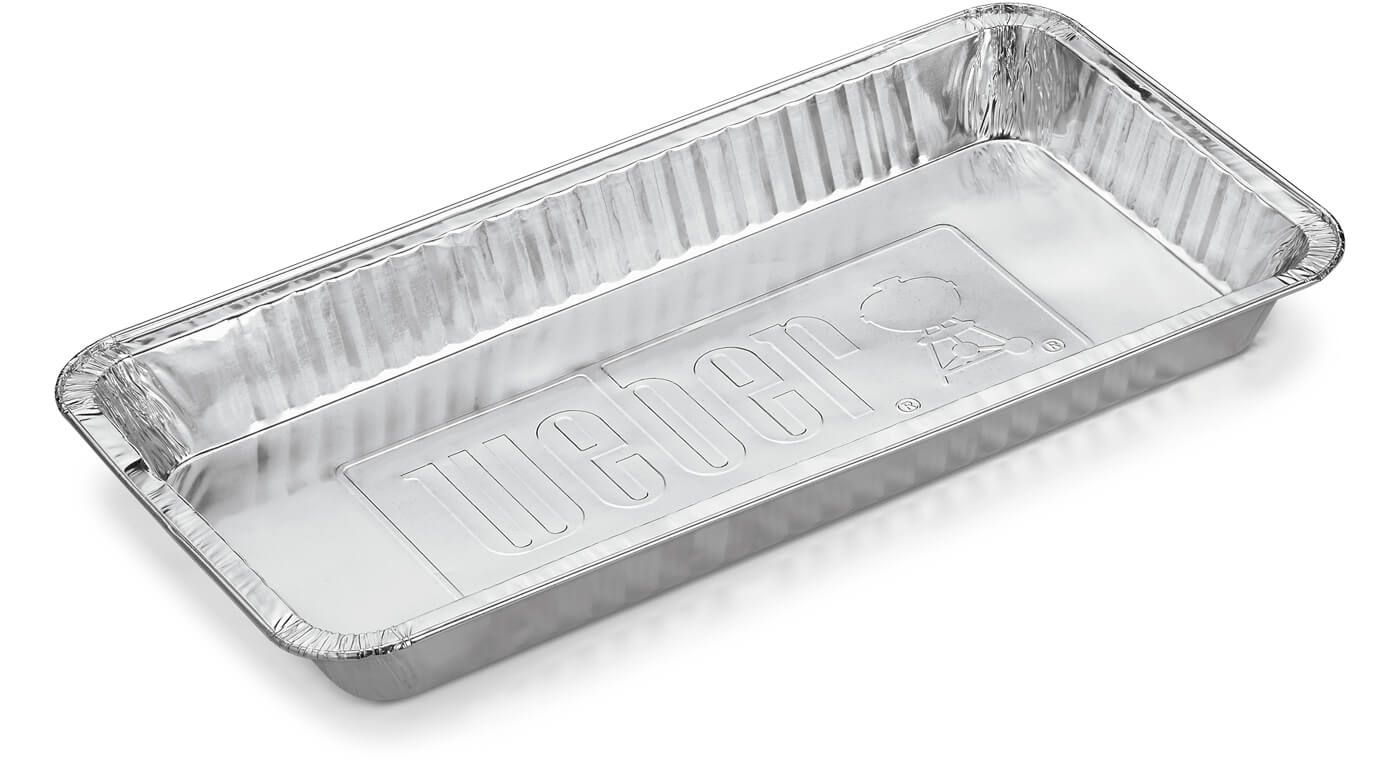 Weber Aluminium druipbakjes XL (5 stuks) goedkoop kopen bij 24BBQ.NL