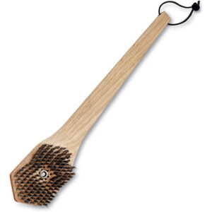 Weber Bamboehouten borstel met vervangbare borstelkop 46 cm goedkoop kopen bij 24BBQ.NL