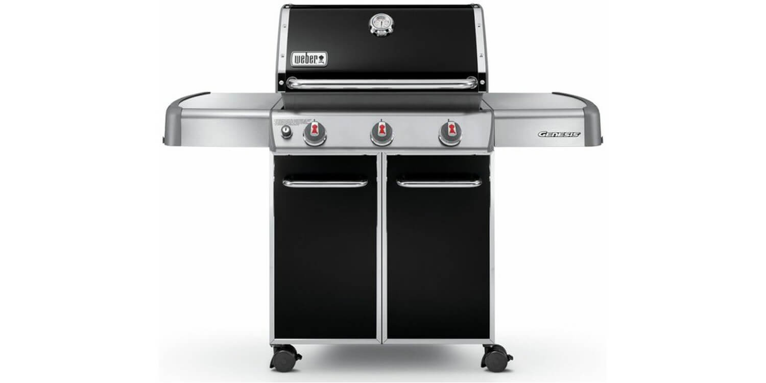 Weber Genesis E-310 Black (showmodel) goedkoop kopen bij 24BBQ.NL