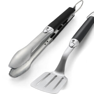 Weber Gereedschapset 2-delig RVS Zwart goedkoop kopen bij 24BBQ.NL