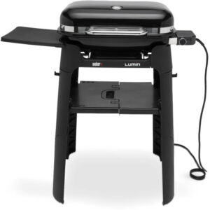 Weber Lumin Black met stand (showmodel) goedkoop kopen bij 24BBQ.NL