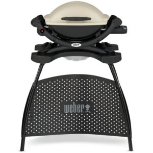 Weber Q 1000 Titan met stand (showmodel) goedkoop kopen bij 24BBQ.NL