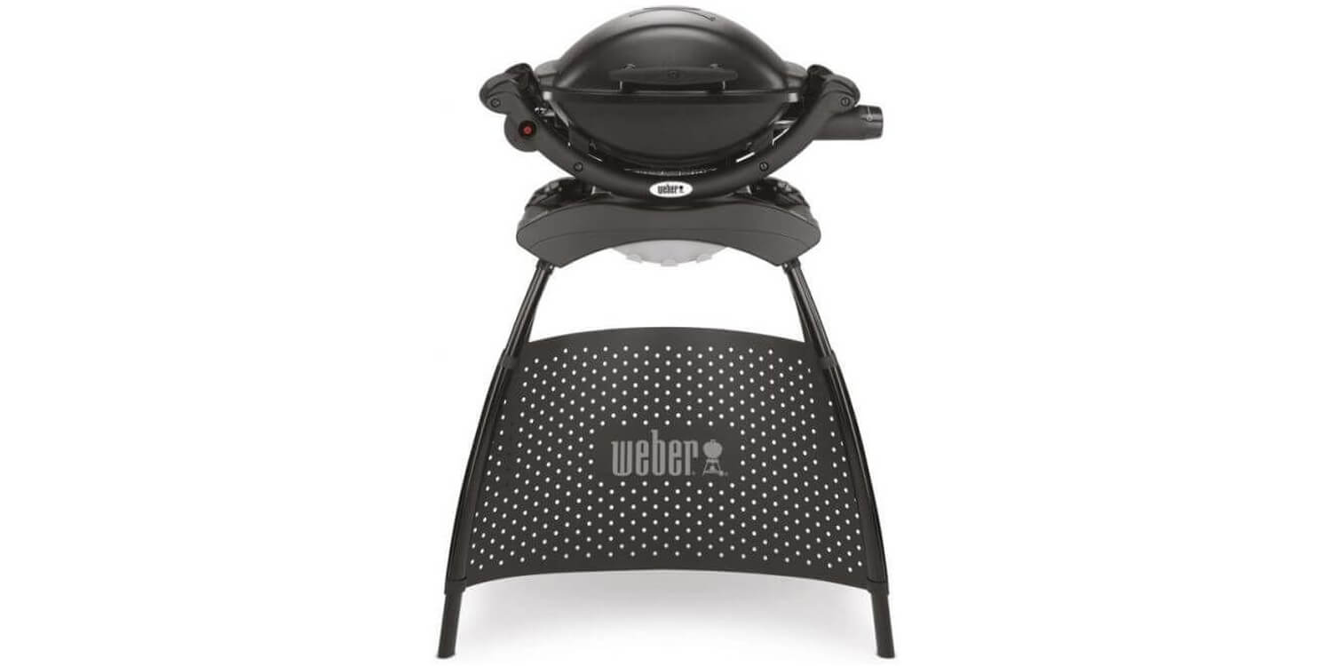 Weber Q 1000 met stand Zwart goedkoop kopen bij 24BBQ.NL