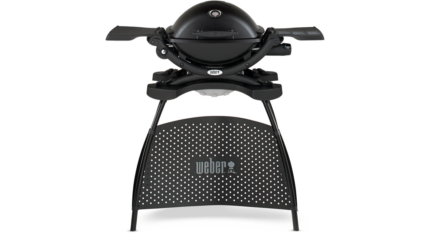 Weber Q 1200 met stand Zwart goedkoop kopen bij 24BBQ.NL