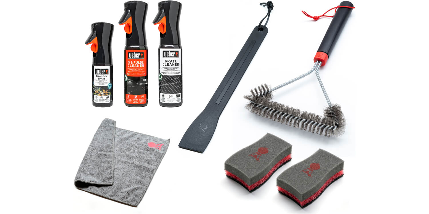 Weber Reinigingsset voor Q & Pulse barbecues goedkoop kopen bij 24BBQ.NL