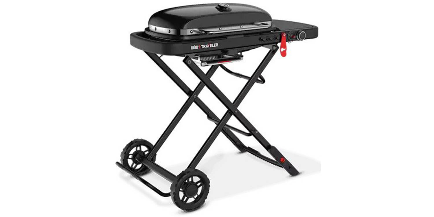 Weber Traveler LP Stealth goedkoop kopen bij 24BBQ.NL