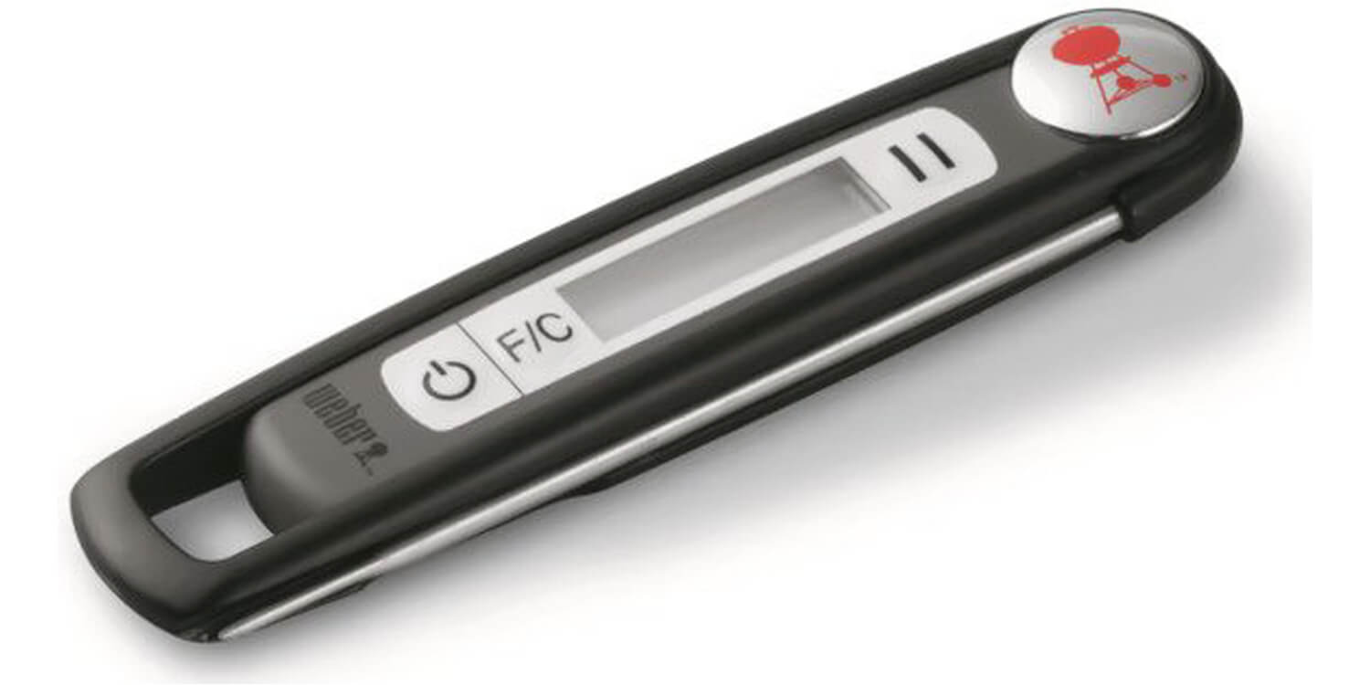 Weber digitale zakthermometer opklapbaar goedkoop kopen bij 24BBQ.NL